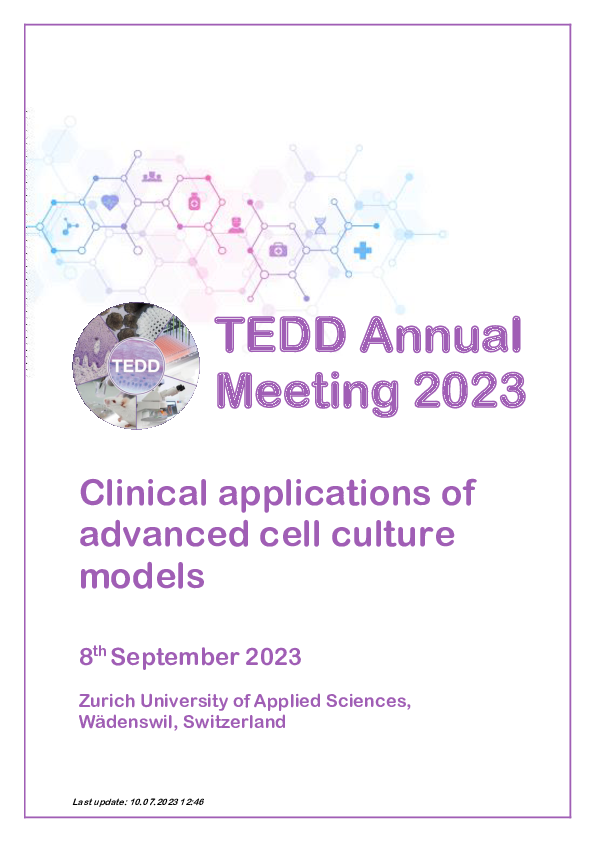 Tedd Task Model Einstein Center 3R: TEDD Annual Meeting 2023 |